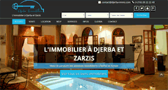 Desktop Screenshot of djerba-immo.com